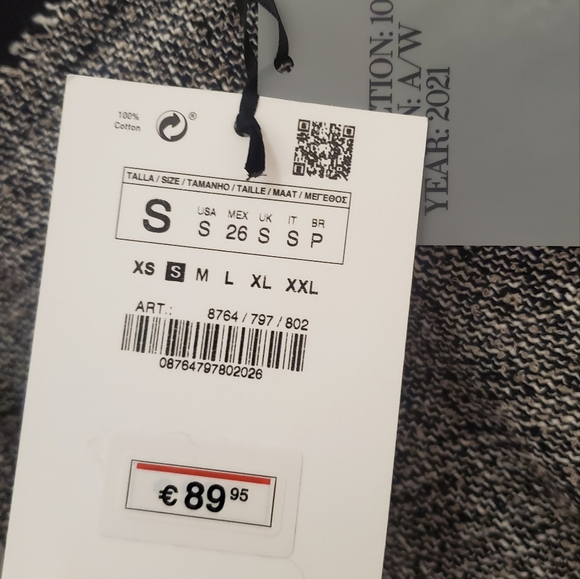 Zara tweed maxi dress - Picture 5 of 7